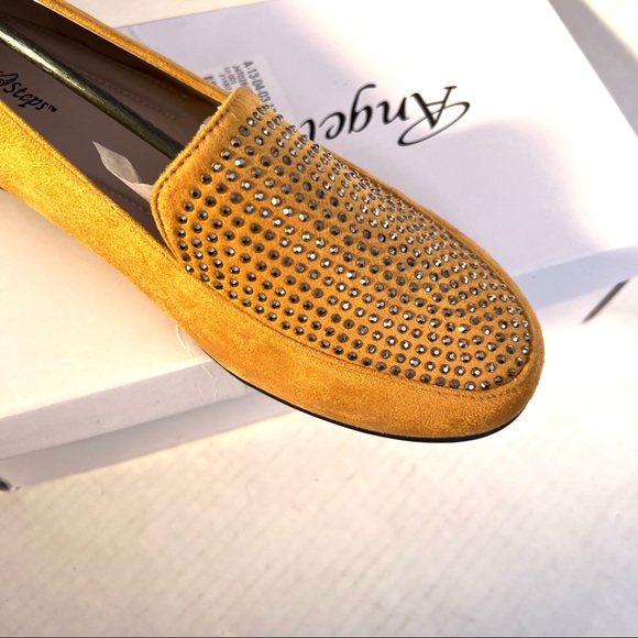Angel Steps Wide Width Embellished Loafers - Picture 5 of 14